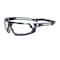 Ge Safety Glasses, Anti-Fog & Anti-Scratch, Clear Lens, Black/Blue Frame GE111CAF - alternate 1